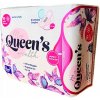 Denné bavlnené vložky Queens bez chlóru s negatívnymi iónmi 10ks
