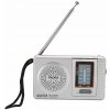 PRENOSNÉ VRECKOVÉ RÁDIO DSP FM AM BIELE 9,5X6X2,2 CM