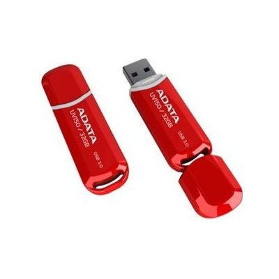 32 GB USB kľúč ADATA DashDrive Classic UV150 USB 3.0, červený AUV150-32G-RRD