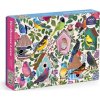 Galison Puzzle Vtáčí svet 1000 dielikov -