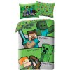 Halantex Obliečky z mikrovlákna 140x200 + 70x90 cm - Minecraft 