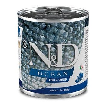 N&D Dog OCEAN Adult Codfish & Squid 1 ks 285 g