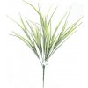 Umelá dekorácia zelených ozdobných tráv na stonke 45 cm 38513
