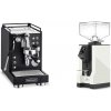 La Pavoni Mini Cellini, black + Eureka Mignon Specialita, BL white