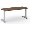 Kancelársky písací stôl PRIMO FLEXIBLE, 180x80 cm, orech