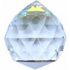 Nefertitis Guľa Feng Shui brúsený krištál dúhový Multicolor L NF4874 - 40 mm
