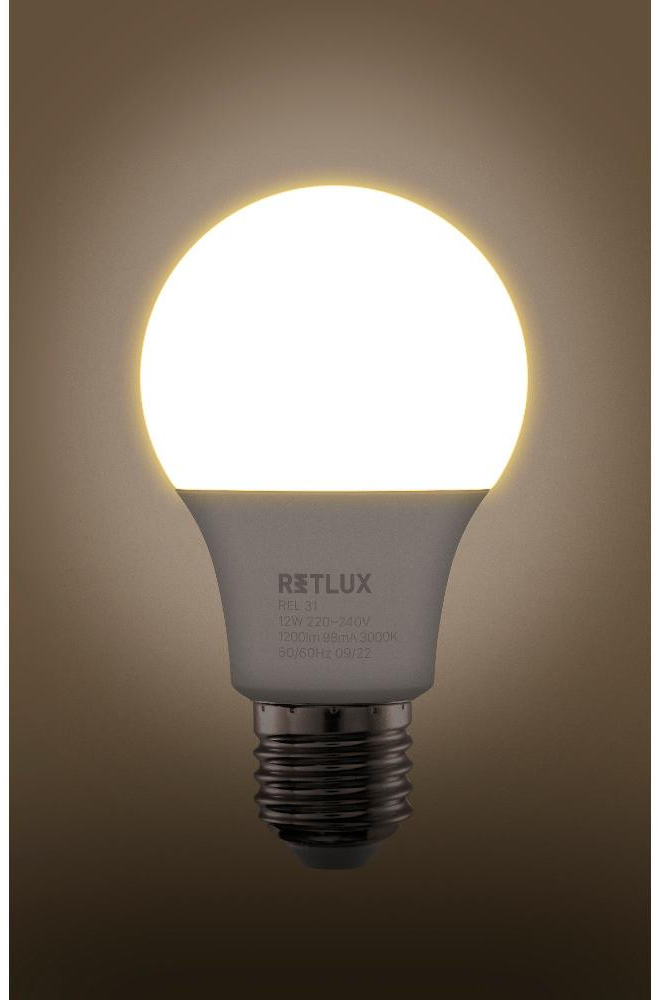Retlux REL 31 LED A60 2x12W E27 teplá biela