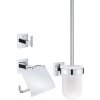 Grohe QuickFix Start Cube - Set doplnkov na toaletu 3 v 1, chróm - 41123000