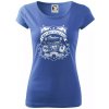 Indian Motorycle Club - Dámske tričko Pure - M ( Svetlomodrá )
