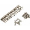 Fender Pure Vintage Strat Pat. Pend Saddle Kit Nickel