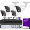Sada na monitorovanie Externý 4 Mpx kamery HiLook od spoločnosti Hikvision Disk 1TB