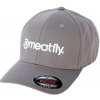 Šiltovka Meatfly Brand Flexfit šedá L/XL