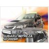 Deflektory - Protiprievanové plexi Subaru Impreza GH 5D 2008 - 2017 (+zadné)