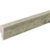 Podlahová lišta Skandor KU048L plastová dub sivý 2400 x 38,5 x 15 mm