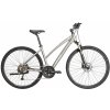 bicykel KENZEL DISTANCE CR 400 women matná metallic / zelenostrieborná, Veľkosť rámu 48cm