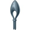 Satisfyer Bullseye Ring Vibrator - Grey - Vibračný Krúžok