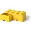 LEGO® 4006 Úložný box 8 so šuflíkom žltá