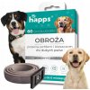 Obojok proti parazitom Happs pre veľké psy, 60 cm, vodeodolný, 0,2 g