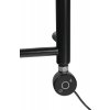 Bruckner - WICHER vykurovacia tyč s termostatom, 400 W, čierna mat 600.203.6