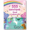 555 samolepiek Kone a jednorožce