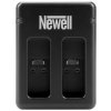 Newell SDC-USB dvojkanálová nabíjačka pre batérie AABAT-001 NL1628