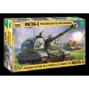 ZVEZDA Model Kit military 3630 - MSTA-S is a Soviet/Russian self-propelled 152mm artillery gun (1:35)