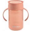 Beaba Hrnček trénovací 360° Pink 340 ml 12m+