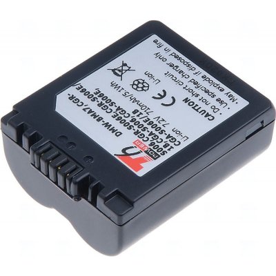 Batéria T6 Power pre Panasonic Lumix DMC-FZ7EB-K, Li-Ion, 7,2 V, 710 mAh (5,1 Wh), modrá