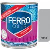 Chemolak Ferro Color U2066 9110 hliníková Pololesk - základná a vrchná farba na kov 0,75l