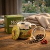 Porcelánový hrnček s čajovým infúzerom a vekom DUO ART GALLERY POPPY FIELD BY C. MONET 430 ml