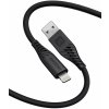 Swissten 71533010 dátový Lightning, 60W / 3A / 1x USB-A(M) / 1x Lightning(M), 1,5m, černý
