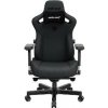 Kaiser 3 XL fabric Dark gray ANDASEAT