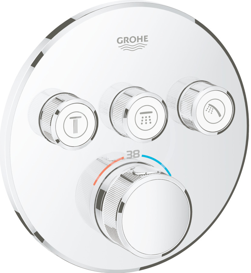 Grohe Grohtherm 29121000 se třemi ventily