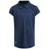 Dievčenské golfové tričko Adidas Performance S Navy Modrá