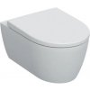 Geberit iCon Závesné WC hlboké splachovanie, Rimfree, 36x53cm, Biele a sedátko 501.663.JT.1