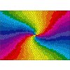 ENJOY Puzzle Vitráž dúhový výbuch 1000 dielikov