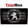 TomiMax Peugeot 308 Android 13 autorádio s WIFI, GPS, USB, BT HW výbava: 8 Core 8GB+128GB HIGH