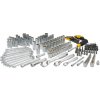 DeWALT DWMT81534-1 205dílná sada s ráčnou 1/4, 3/8 a 1/2
