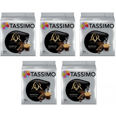 Tassimo L'OR Espresso Ristretto 16 kusov kartón 5 balení