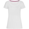Stedman Tričko Crew Neck T Megan, krátký rukáv, dámské COT05912000101-white S Bílá
