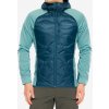 Hybridná bunda Peak Performance Helium Down Hybrid Hood - mountain lake/deluded vision