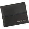Pierre Cardin TILAK38 8824 RFID čierna pánska peňaženka z hovädzej kože 11 x 9 x 2 cm