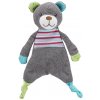Trixie Junior plyšový medvedík so zvukom a šuštiacou fóliou 28 cm