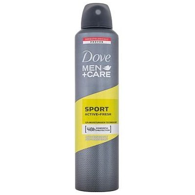 Dove Men + Care Sport Active + Fresh deodorant ve spreji antiperspirant 250 ml pro muže