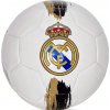 Real Madrid FC Futbalová lopta Real Madrid FC, biely, farebný znak, veľ. 1