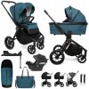 MUUVO SET Kočík 4v1 Quick SE 2 Paradise gold set + CYBEX Aton B2 i-Size + základňa
