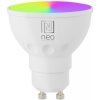 IMMAX NEO SMART LED žárovka GU10 4,8W RGB+CCT barevná a bílá, stmívatelná, Zigbee, TUYA