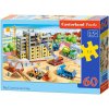 CASTORLAND Puzzle Veľké stavenisko 60 dielikov