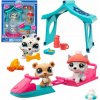 Sada Littlest Pet Shop Snowy Day Play Pack 3 ks