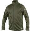 Pánska pracovná mikina na zips CXS TORONTO khaki, veľ. S